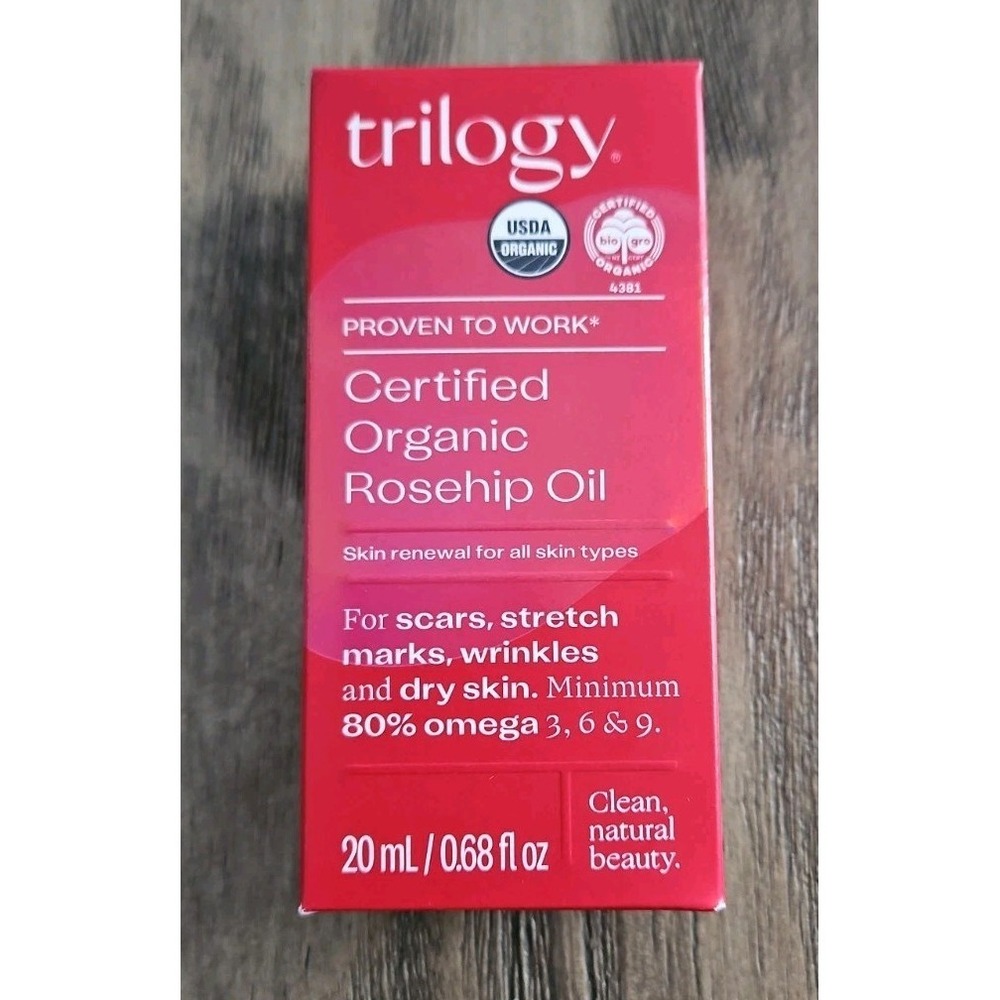 TRILOGY Certified Organic Rosehip Oil 45ml Exp 5/28